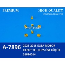 Ayhan A7896 Motor Kaput Cubuk Klipsi Fiat Egea 15> 51814014
