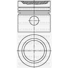 Yenmak 31-03553-020 Piston+Segman Q90.975MM (020)-LAND Rover-Defender 17 H 90.110-BENZINLI