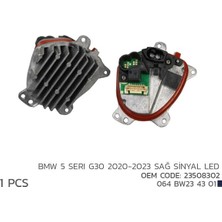 Niken Nıken 064BW234301 Bmw 5 G30 2020-2023 Sağ Sinyal LED Modül 23508302 23508302