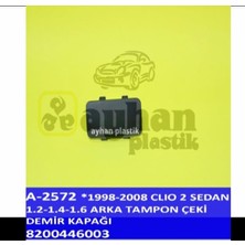 Ayhan A2572 Arka Tampon Çeki Demir Kapaği Renault Clio Iı Sedan 1.2-1.4-1.6 98<08 8200446003