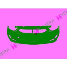 FPI Fpı HYB103NA Tampon Ön Izgarali Hyundai Accent Blue 2011-2016 865111R000-865111R010-865111V000