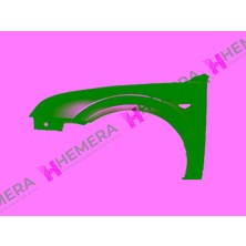 Gordon 99A10L Çamurluk Ön Sol Sac Sinyal Delikli Ford Mondeo 2001-2006 P1S7116006AB-1204739-P1S7116006AA