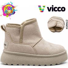 Vicco Bona Kürklü Hugg Ortopedik Çocuk Bot