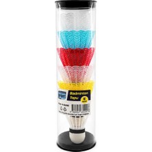 Varsoph 6pcs Renkli Badminton Topu (5468)