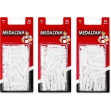 Varsoph 420 Adet No-6 Dübel Beyaz - Plastik 12X35PCS (5468)