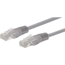 Mey Ithalat® Cat6 Utp Lszh Patch Cord 26AWG 250MHZ 0.30M Gri Renk