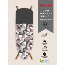 Gercella (Hediyeli) Pretty (Xxl Beden) (60X162 cm ) Ütü Masası Kılıfı