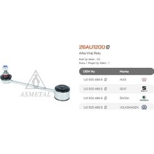 Asmetal 26AU1200 Z Rot Golf Iv Bora A3 96 03 (4 Motion 175MM Arka