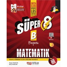 Nitelik Yayınları Nitelik Süper 8. Sınıf Matematik B Yeni Nesil Soru Kitabı