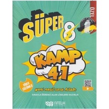 Nitelik Yayınları Nitelik Süper Kamp 41 8. Sınıf Tüm Dersler Soru Kitabı