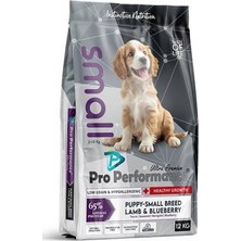Bezos Kuzulu ve Yaban Mersinli Küçük Irk Yavru Köpek Maması 12 kg