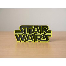 Renibo Star Wars Dekoratif Masa Üstü Logosu / Biblo (3d Baskı)