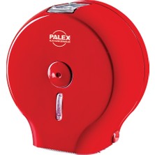 Palex 3444-B Mini Jumbo Tuvalet Kağıdı Dispenseri Kırmızı
