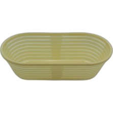 Dinç Kitchen Oval Ekmek Hamur Mayalama Sepeti 32,5x15x9 cm Oval 32,5x15x9
