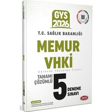 Data Yayınları Data 2026 GYS Sağlık Bakanlığı Memur ve VHKİ 5 Deneme Çözümlü Gör
