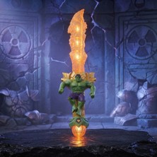 Kuzey Oyuncak 58 cm Turuncu LED Işıklı Hulk Kılıç Turuncu LED Işıklı Çubuk Yılbaşı Parti Işıkları Parti Aksesuarı