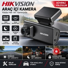 Hikvision AE-DC2032-V300-(N4G)(3CH)(O-STD) Hd Üç Kameralı Araç Içi Kamera, G-Sensor ve Wi-Fi