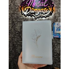 Senacacollection Flowers Yumuşak Kapak Çiçek Desenli Defter 1 Adet