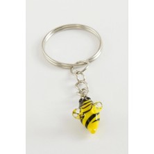 Pileli Store Arı Cam Anahtarlık