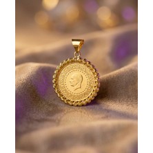 Paksoy 22 Ayar Altın Kolye Çeyrekli Kolye Ucu 3.67GR - Z00075