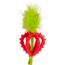 Outward Hound Catstages Strawberry Teether Çilek Diş Kaşıyıcı Kedi Oyuncağı