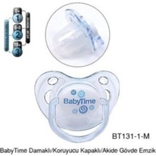 Babytime Cam Biberon Kiraz Uçlu 1 Numara 0-6 Ay 125 ml BT074-C Beyaz