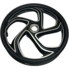 Siyah Ön Jant 12INC Tvs Jupiter 125 (Euro 5) (K6111650)
