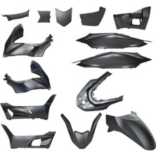 Monero Siyah Kaporta Seti Honda Pcx (2020-2024)