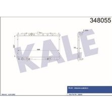 Kale 348055 Radyatör Al Pl Brz Almera Iı At 214604M403
