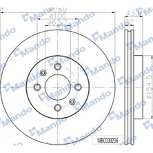 Mando MBC030236 Fren Diski I20 14>21 Rio 11 1.1 1.4 Crdı Ön Havalı 280 4 51712H8500
