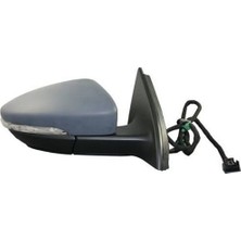 Spj E-3646 Dış Dikiz Aynası Jetta Elektrikli Ayna 10 18 Astarlı Sınyallı Sağ 5C7857508AB