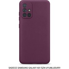 Mtl Samsung Galaxy A51 Uyumlu Kamera Korumalı Darbeye Dayanıklı Renk Atmayan Fab Silikon Kılıf