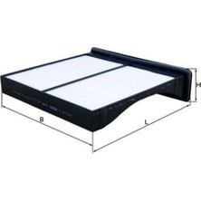 Mahle-Knecht-Behr LA461 Kabin Filtresi Subaru Forester 10>-Subaru Xv 12>-Impreza 07>-Levorg 12>-Aven