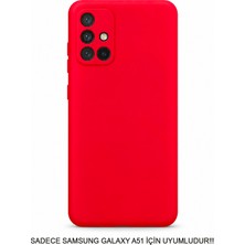 Mtl Samsung Galaxy A51 Uyumlu Kamera Korumalı Darbeye Dayanıklı Renk Atmayan Fab Silikon Kılıf