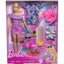 Barbie Moda Bebeği ve Aksesuarları HYT61