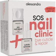 Alessandro Prepare And Repair Set Sos Tırnak Onarıcı ve Tırnak Eti Onarıcı 21-259