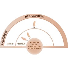 Bezos New Era Nemli Bitişli Göz Altı Kapatıcısı - 30 Natural Ivory
