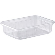 ŞEYLİŞEYLER Şeylişeyler - 250 gr Şeffaf Plastik Börekçi Kasesi Kapaksız (100 Adet / 1 Paket)