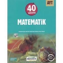 Anla Kazan Yayınları Okyanus Yayınları Ayt 40 Seans Matematik Soru Bankası