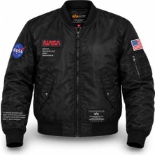 Crew Turk Ribana Yakalı Pilot Montu  Siyah "nasa"