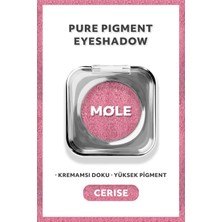 MQLE Pure Pigment Krem Göz Farı Islak Görünümlü Metalik Işıltılı Tekli Far Cerıse Q72