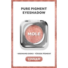 MQLE Pure Pigment Krem Göz Farı Islak Görünümlü Metalik Işıltılı Tekli Far Cınnam Q58