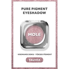 MQLE Pure Pigment Krem Göz Farı Islak Görünümlü Metalik Işıltılı Tekli Far Tauvıa Q56