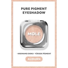 MQLE Pure Pigment Krem Göz Farı Islak Görünümlü Metalik Işıltılı Tekli Far Auburn Q35