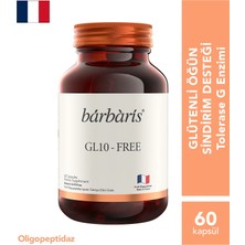 Barbaris GL-10 Free - 60 Kapsül - Prolil Oligopeptidaz İçeren Takviye Edici Gıda