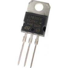 Gollum Teknoloji L7810 Gerilim Regülatörü 10V 1.5A Pozitif Lineer Regülatör TO-220 (L7810CV)