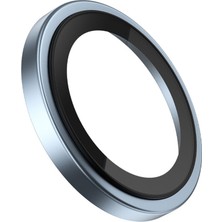 Blueo iPhone 18 Pro / 18 Pro Max Uyumlu 9 Mohs Safir Kamera Lens Koruyucu | Orijinal Çekim Kalitesi