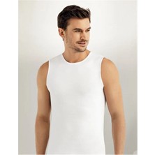 fiyakamstore Şahinler Gri Erkek Sıfır Kollu Likralı Süprem Atlet ME077