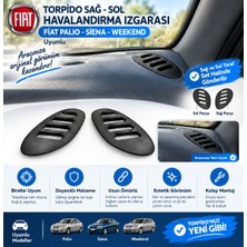 Yubbox Fiat Palio-Siena-Weedend Torpido Sağ-Sol Havalandırma Izgarası
