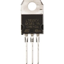 Gollum Teknoloji L7815 Gerilim Regülatörü 15V 1.5A Pozitif Lineer Regülatör TO-220 (L7815CV)